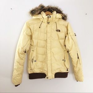 North Face bomber down fill jacket